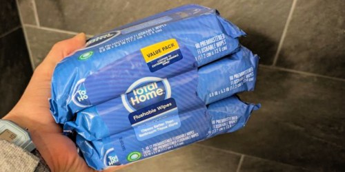 Stock Your Bathroom! Snag 360 Aloe & Vitamin E Flushable Wipes for ONLY $8.99 at CVS