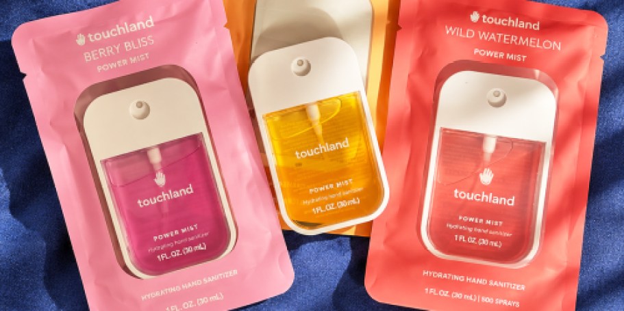 Price Drop: Touchland Hand Sanitizer 3-Pack Just $17.85 Shipped for Prime Members