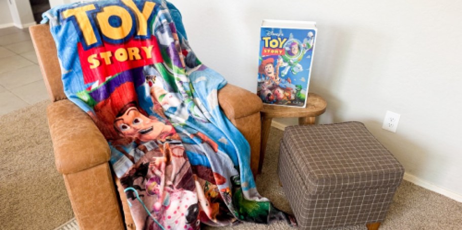 Disney Movie Throw Blanket w/ VHS Gift Box Just $19.98 on SamsClub.com (May Sell Out)