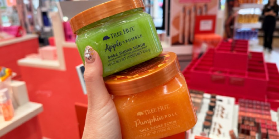 Tree Hut Fall Sugar Scrubs Only $4.98 on Amazon (Regularly $10)