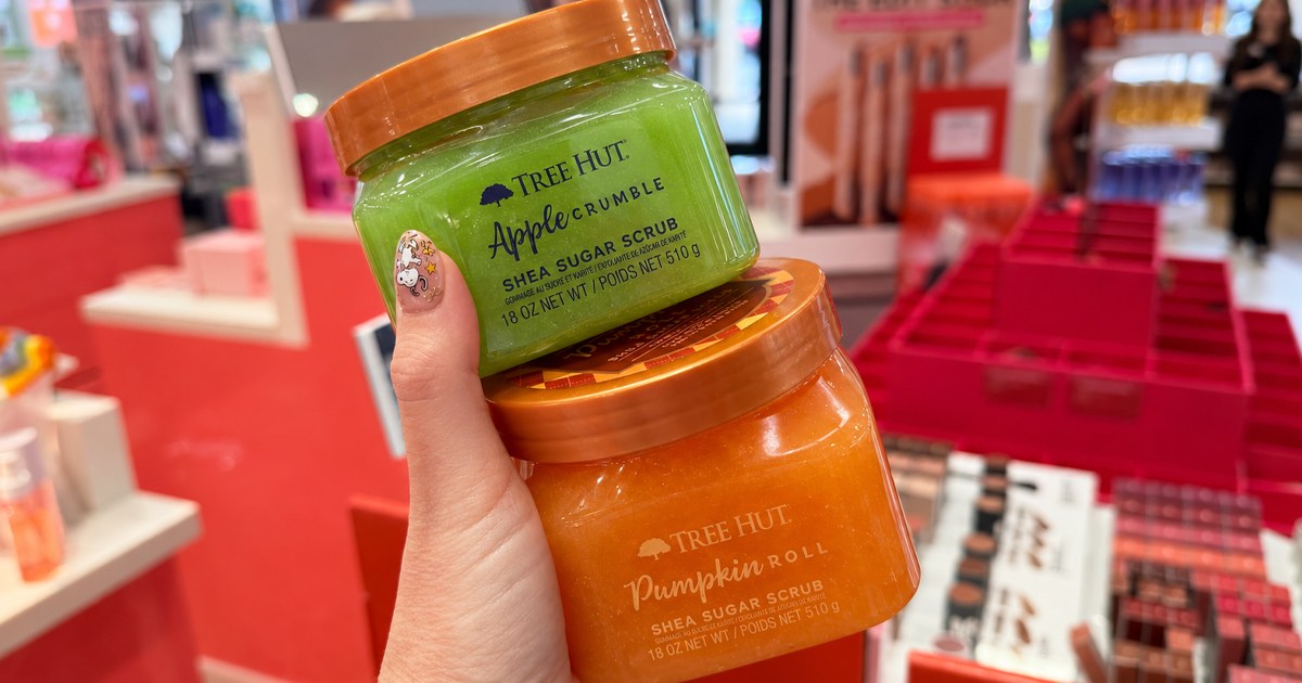 Tree Dash Tree Hut Fall Sugar Scrubs Only $4.98 on Amazon (Regularly $10)