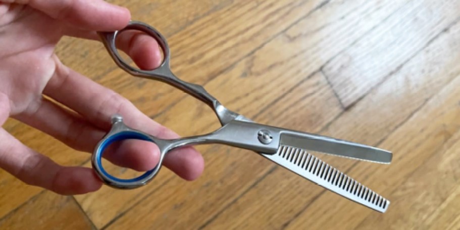 Hair Thinning Scissors Just $7.49 on Amazon (Reg. $15)