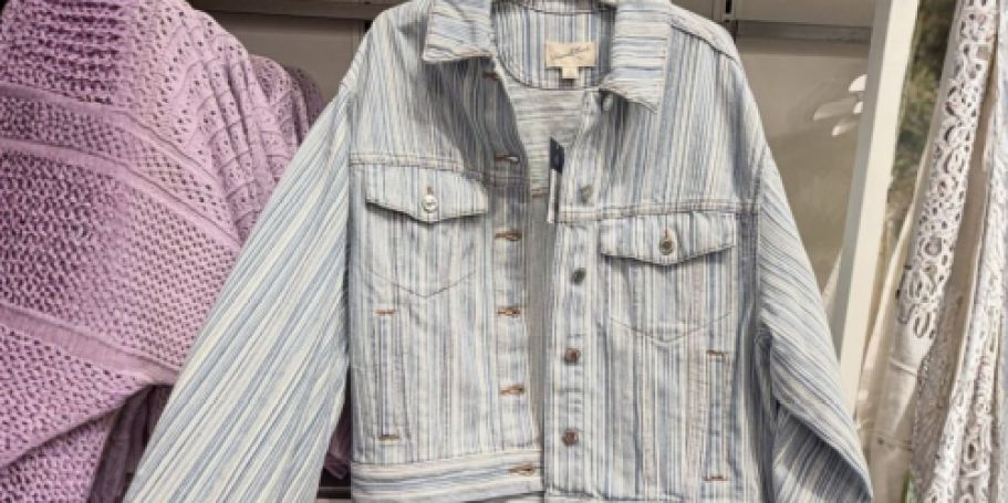 Up to 70% Off Women’s Denim Jackets on Target.com = Styles from $16.50!