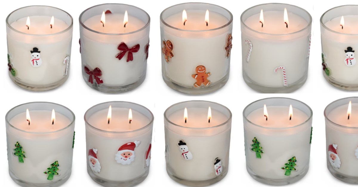 Walmart holiday candles