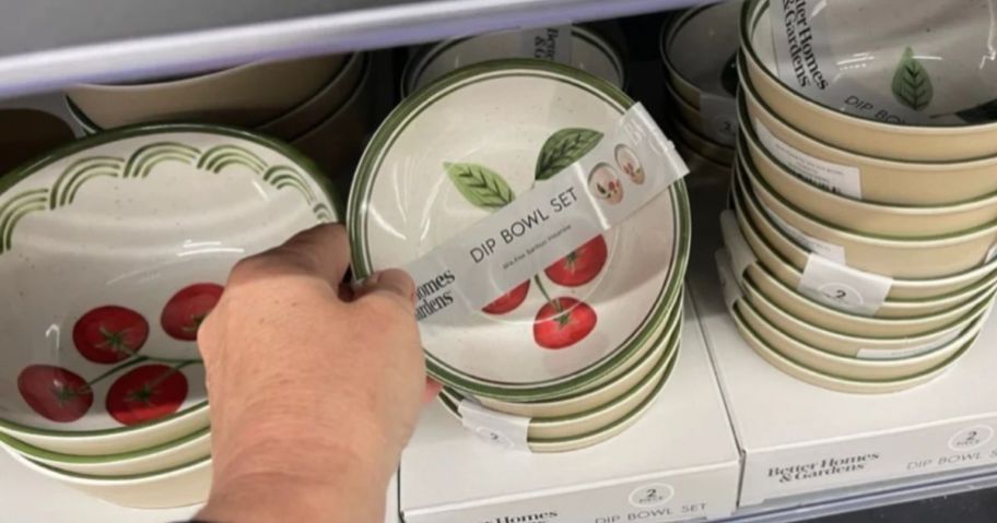 Better Homes Bamboo Melamine Dip Bowls at Walmart