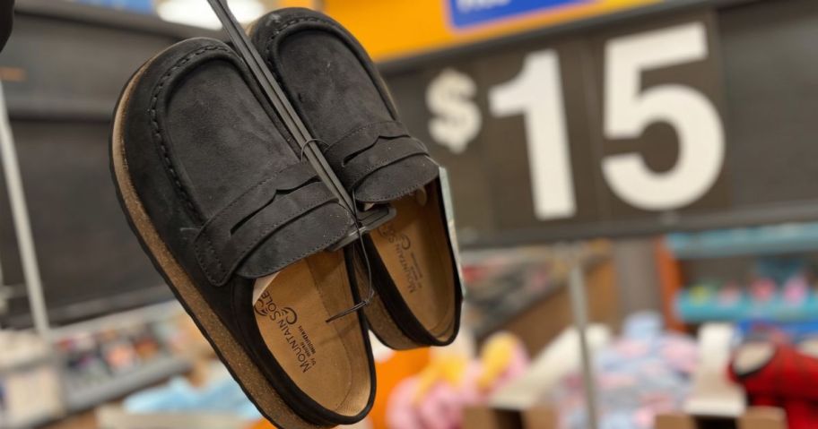 Black Walmart Penny Clogs
