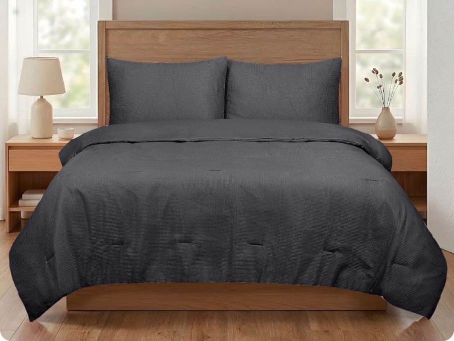Mainstays 3-Piece Waffle Comforter Set Just $20 on Walmart.com (Selling Out Fast!)