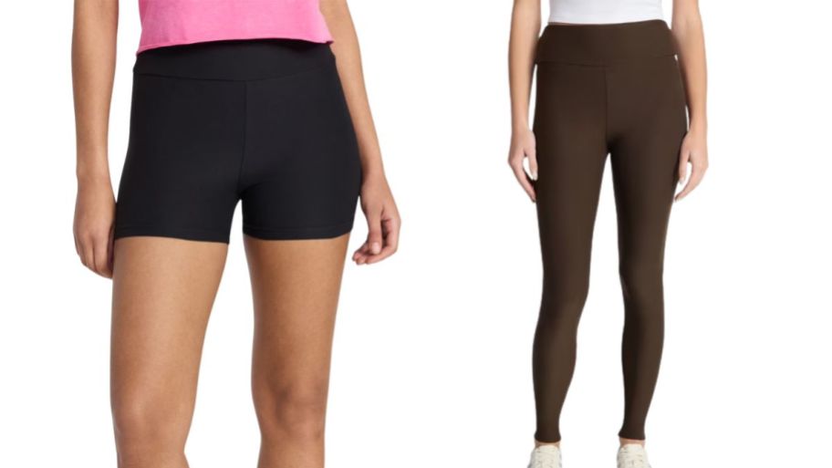 Walmart shorts and leggings