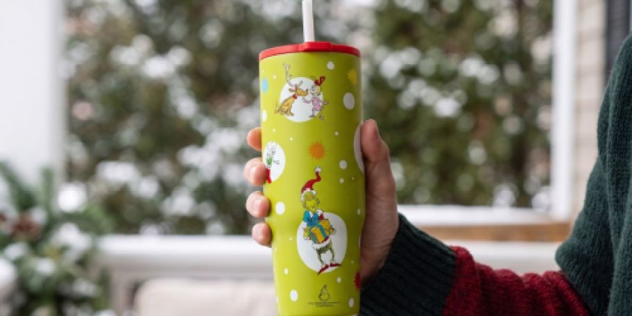 Zak Christmas Tumblers Just $14.97 on Walmart.com | The Grinch, Snoopy, Pooh & More