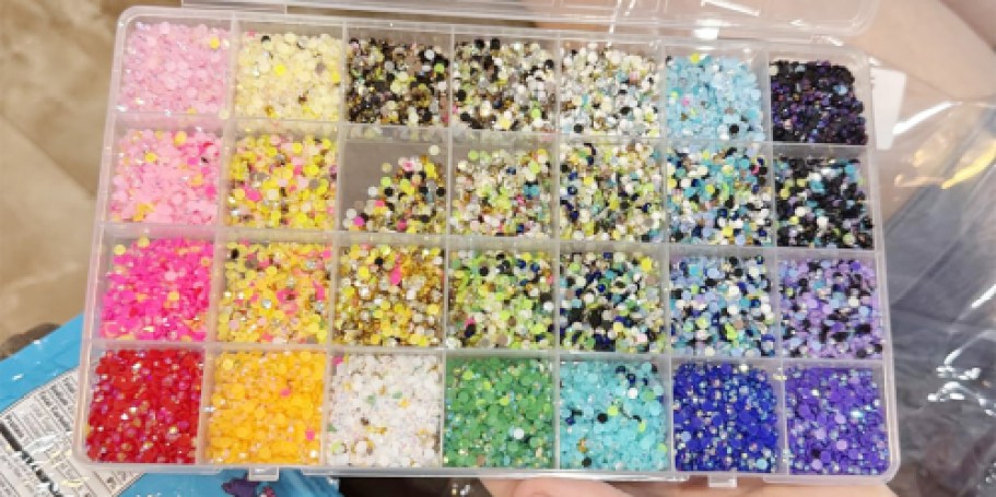 Rhinestone Bedazzling 50,000-Piece Kit Only $4.99 on Amazon (Includes Glue & Tweezers)
