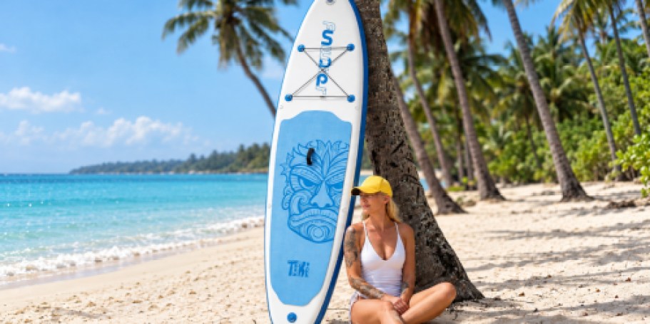 Inflatable Paddle Board w/ Accessories Just $76 Shipped on Amazon (Reg. $250)