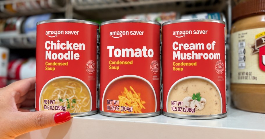 Amazon Canned Soup Just 59¢ Shipped (Several Flavors!)