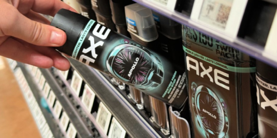Score Up to $2.50 Walmart Cash on AXE Body Sprays & Deodorants