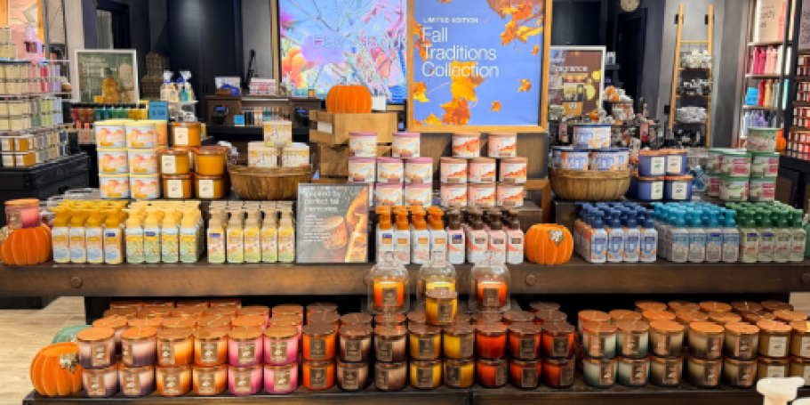HOT! Up to 75% Off at Bath & Body Works