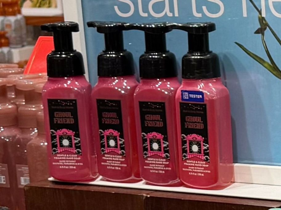 Bath & Body Works Foaming Hand Soaps in store