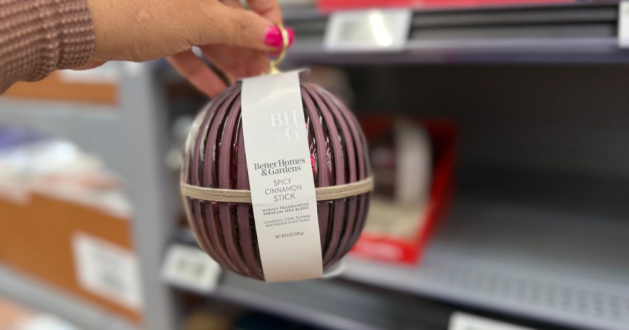 Adorable Christmas Ornament Candles Under $10 on Walmart.com