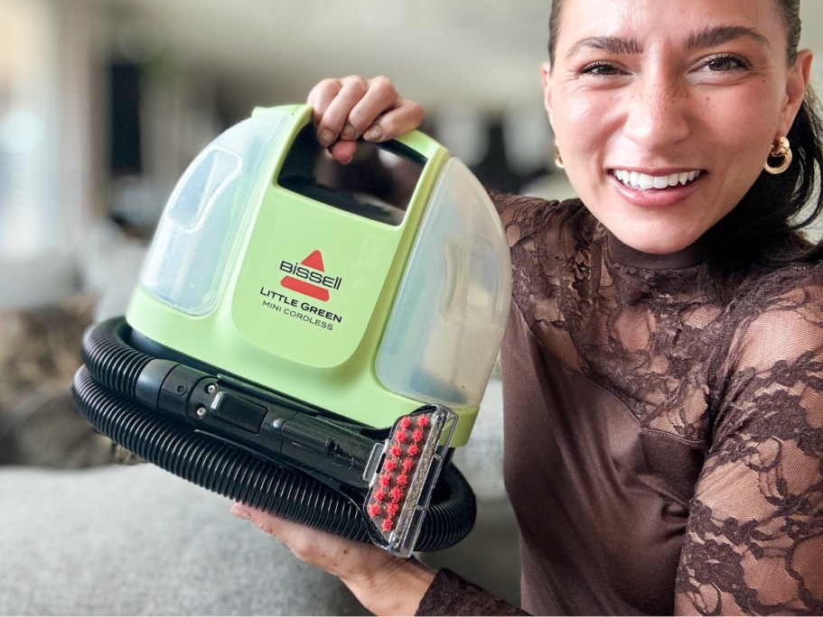 Bissell Cordless Little Green Mini Machine from $64.98 Shipped (Reg. $130)