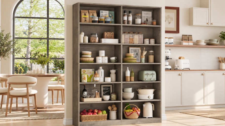 Up to 75% Off Wayfair Bookcases | 6-Tier Bookcase Just $155.99 Shipped