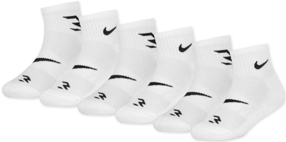 nike boys sock 6 pack