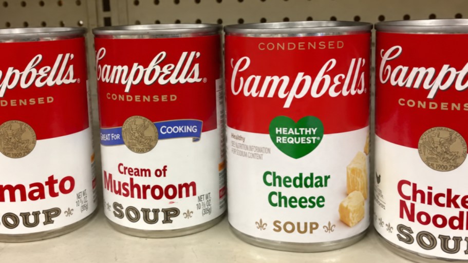 Campbell’s Soups from 85¢ Shipped on Amazon (Soup Season Stock-Up!)