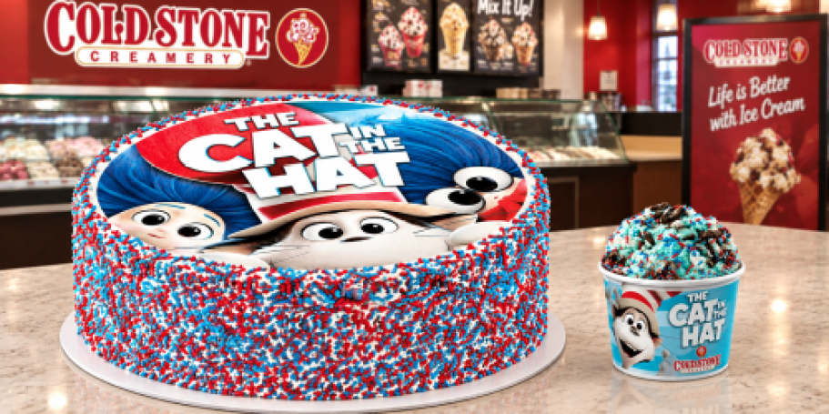 NEW Cat in the Hat Treats Just Landed at Coldstone Creamery
