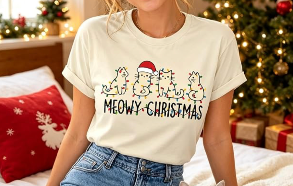 women's cat tee