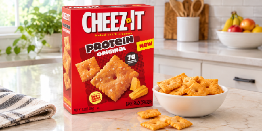 NEW Cheez-It Protein Original Crackers Drop This Month (+ How to Save!)