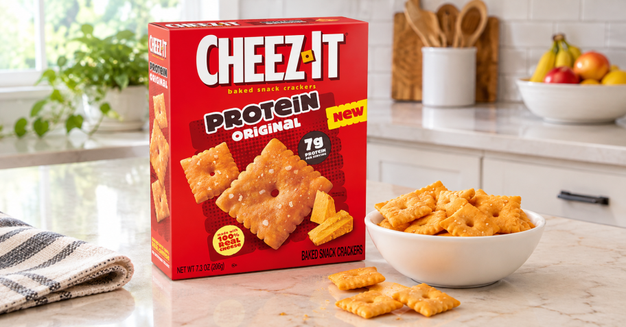 NEW Cheez-It Protein Original Crackers Drop This Month (+ How to Save!)