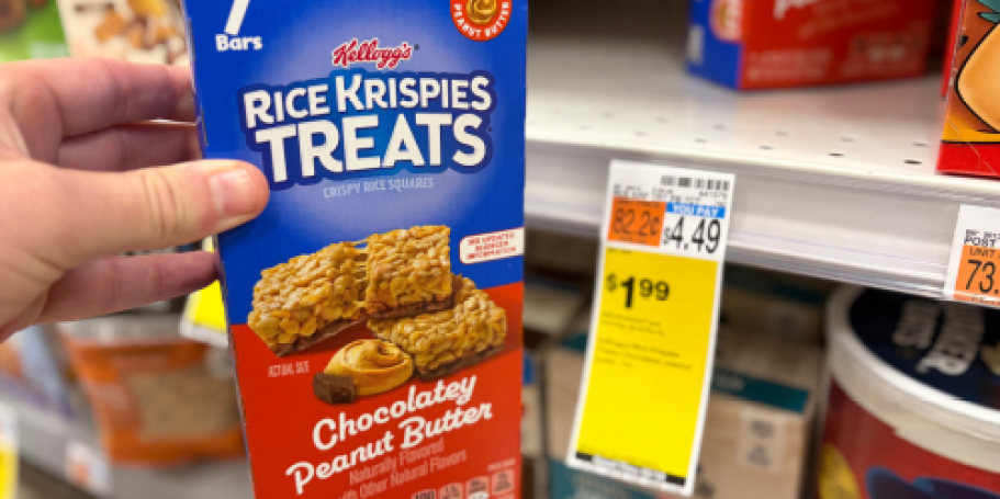 WOW! Rice Krispies Treats Are Only $1.99 at CVS