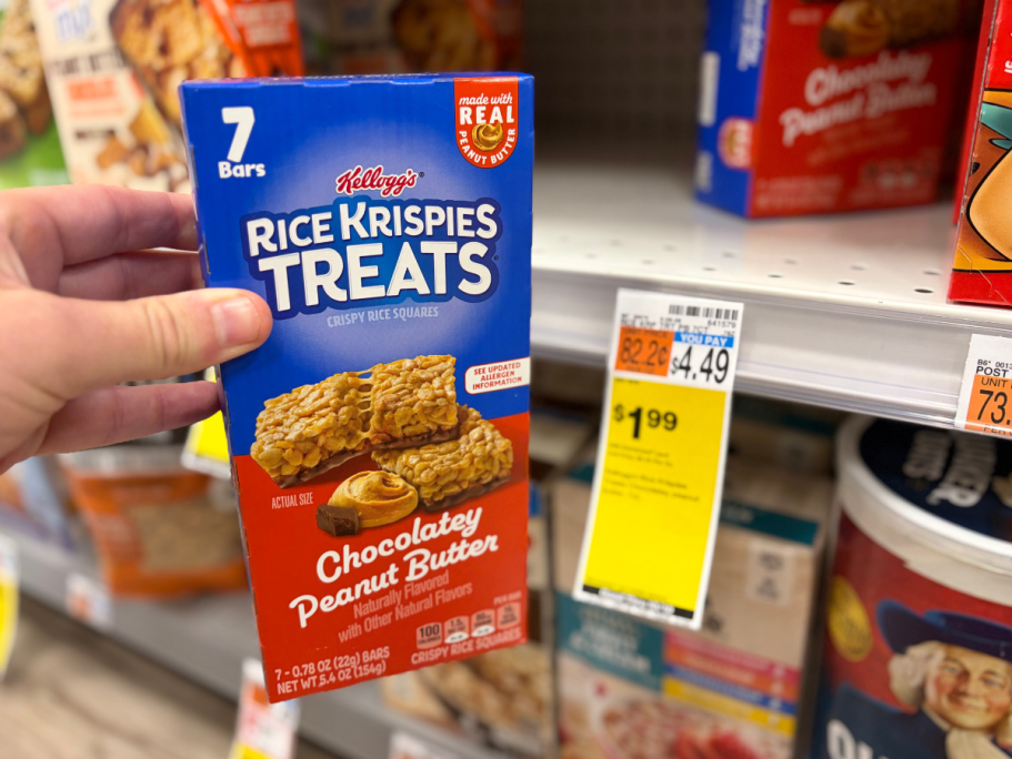 WOW! Rice Krispies Treats Are Only $1.99 at CVS