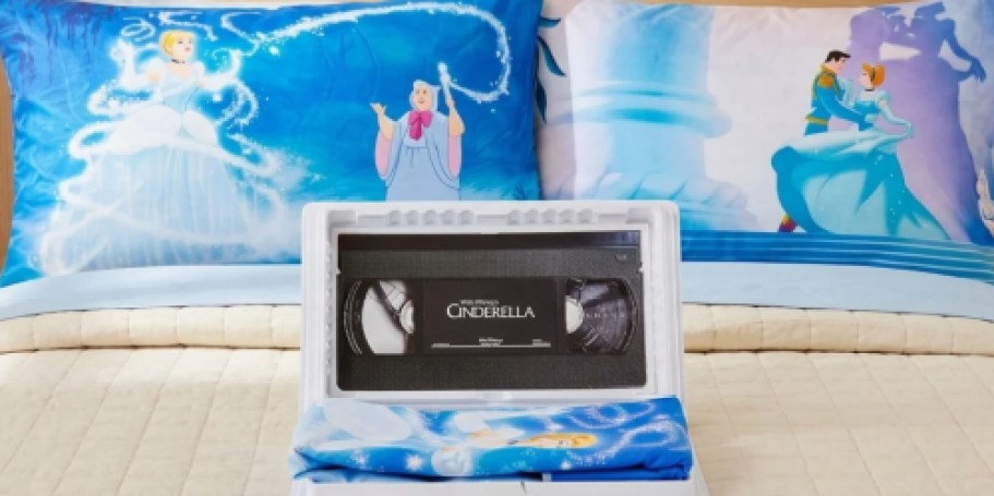 Disney VHS Boxed Pillowcases Just $9.96 at Walmart