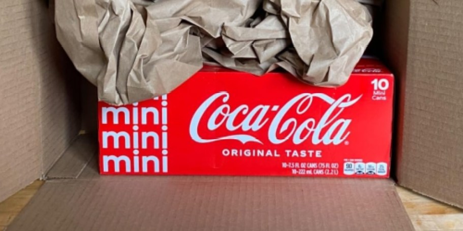 Coca-Cola Mini 10-Packs From $4 Shipped on Amazon