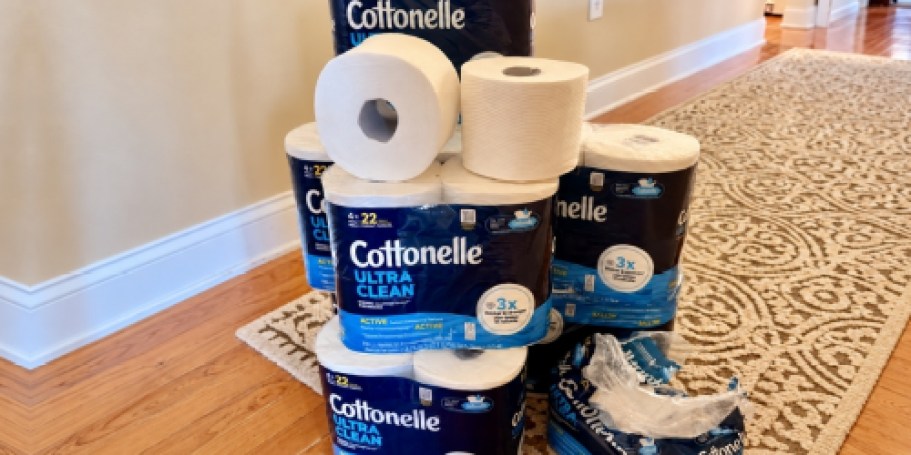 Cottonelle Toilet Paper Mega Rolls 32-Count Just $22.61 Shipped on Amazon