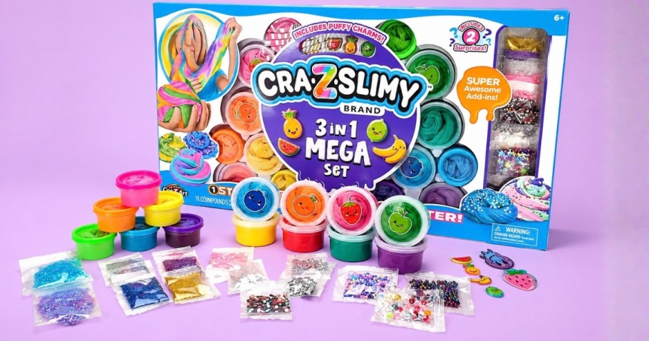 Cra-Z Slimy Mega Slime Kit Just $12 on Walmart.com (Reg. $30)