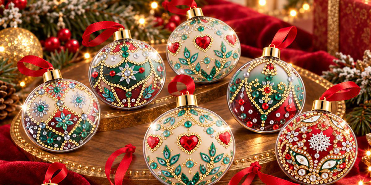Crystal Art DIY Ornament Kit w/ Storage Case from $29.99 Shipped (Makes 20 Ornaments!)