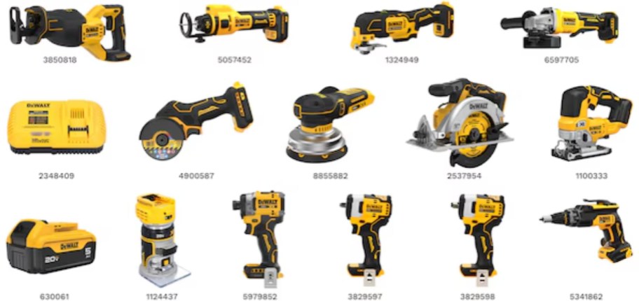 tools available as gifts with purchase