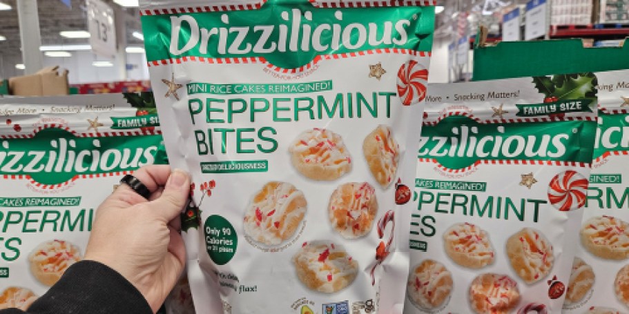 Drizzilicious Peppermint Mini Rice Cakes Family Size Bag ONLY $4.98 at Sam’s Club
