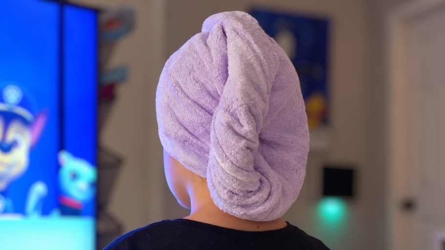 Microfiber Hair Towels 3-Pack Just $5.99 on Amazon (Just $2 Per Towel)