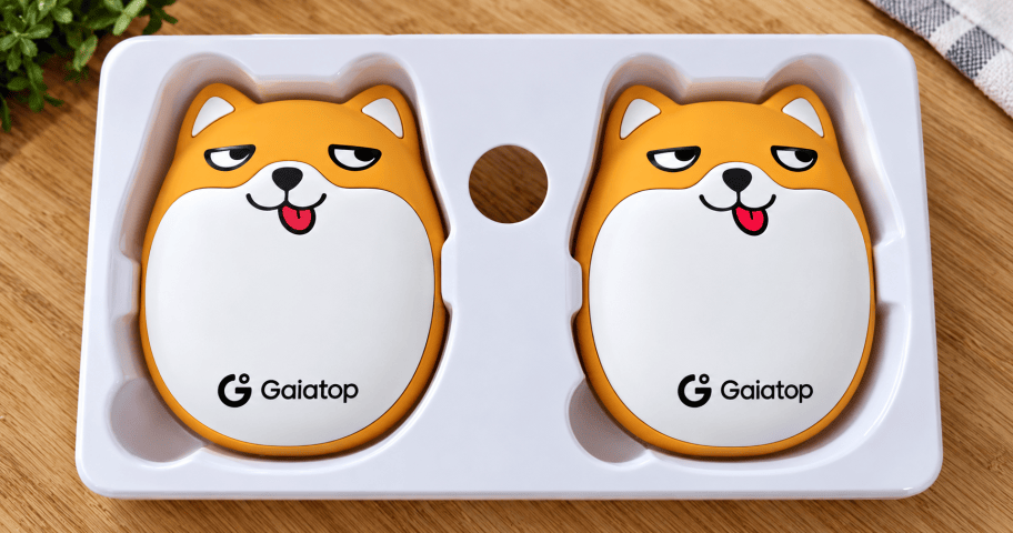 Cute Dog Rechargeable Hand Warmers 2-Packs Just $8.99 on Amazon
