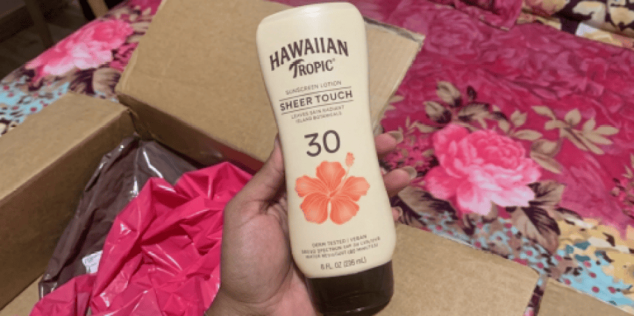 Hawaiian Tropic Sunscreen Just $3.80 Shipped for Amazon Prime Members (Reg. $10)