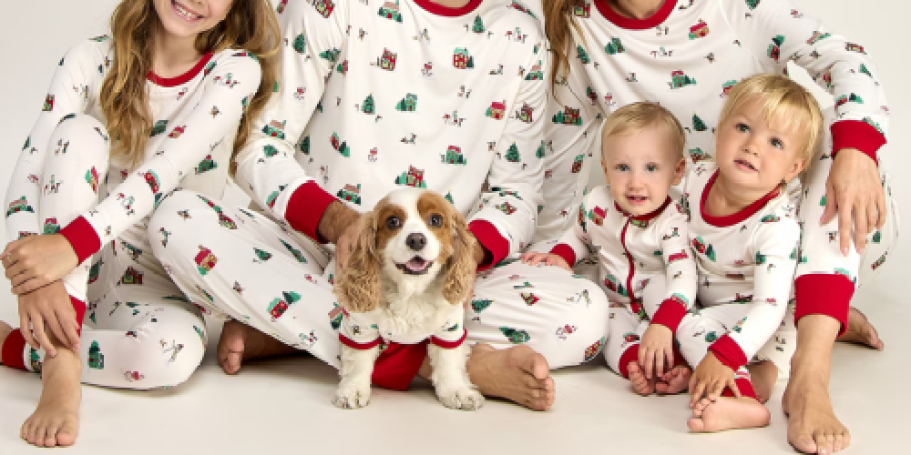 Match Your Whole Crew w/ These Walmart Christmas Pajamas (Even Pets!)