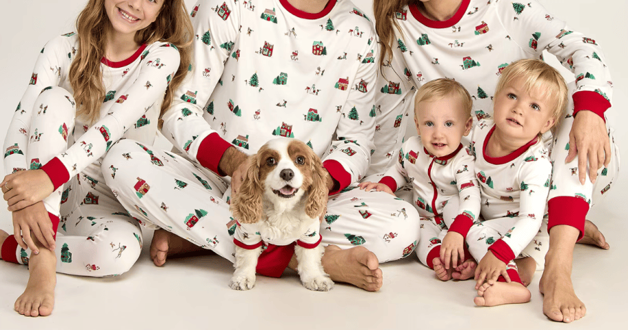 Match Your Whole Crew w/ These Walmart Christmas Pajamas (Even Pets!)