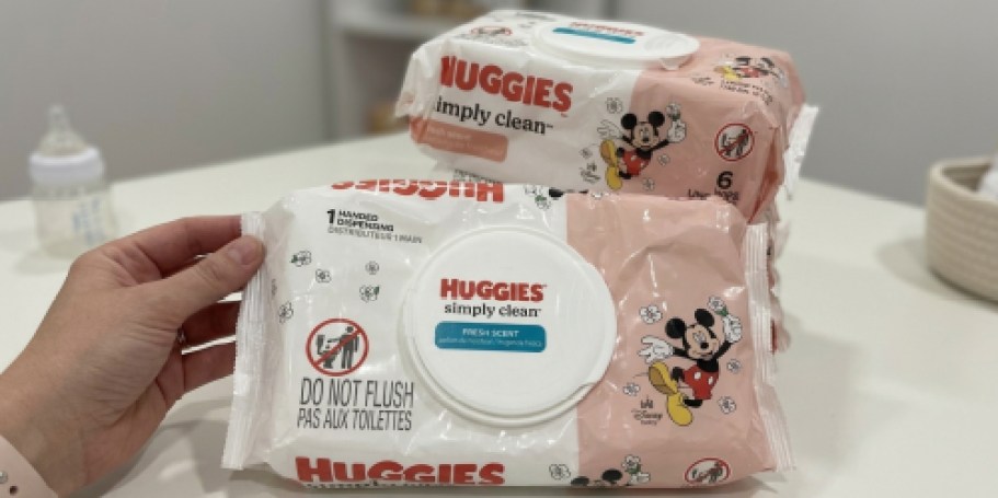 Huggies Simply Clean Wipes 11-Count Just $11 Shipped on Amazon (Just $1 Per Pack!)
