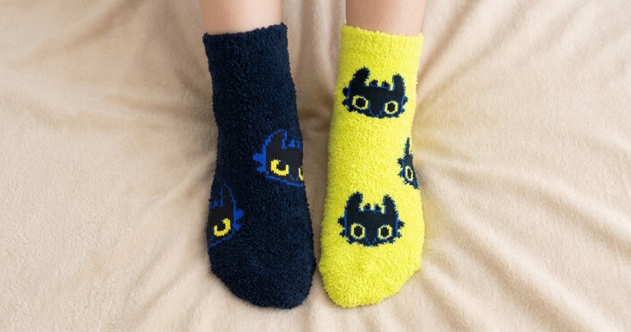 Kids Cozy Character Socks 2-Packs Just $2.50 on Walmart.com – Easy Stocking Stuffer!