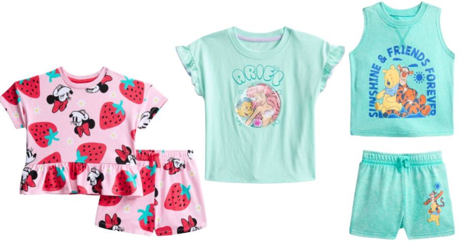 kids sets and tee
