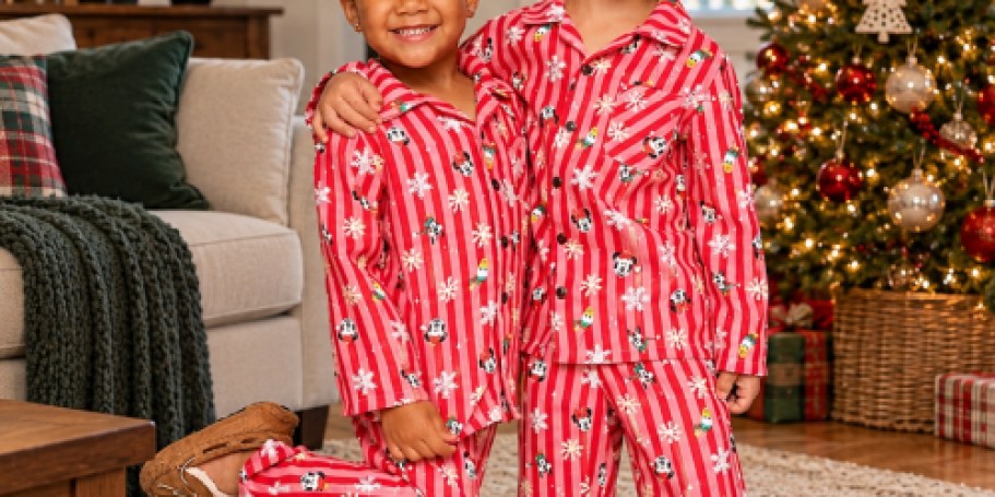 55% Off Old Navy Holiday Family Pajamas (Including Disney Styles!)