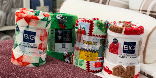 Snag Cozy Holiday Throw Blankets from $7.79 on Kohls.com