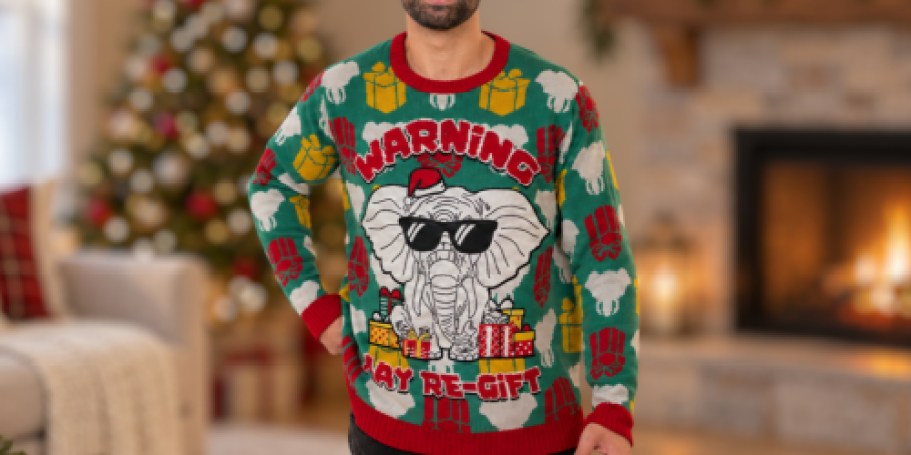 Kohl’s Ugly Christmas Sweaters from $5 Shipped (We Actually Found Some Cute Styles!)