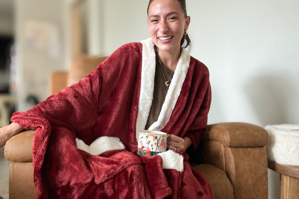 Plush Wrap Blankets Just $11.99 on Macys.com (Reg. $40) | Christmas Styles, Too!