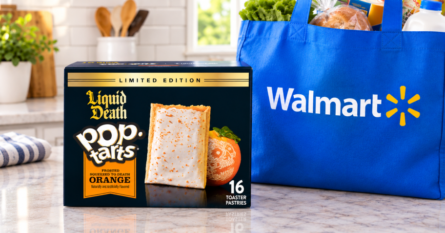 Wait, What?! Liquid Death Pop-Tarts Are Now Available at Walmart